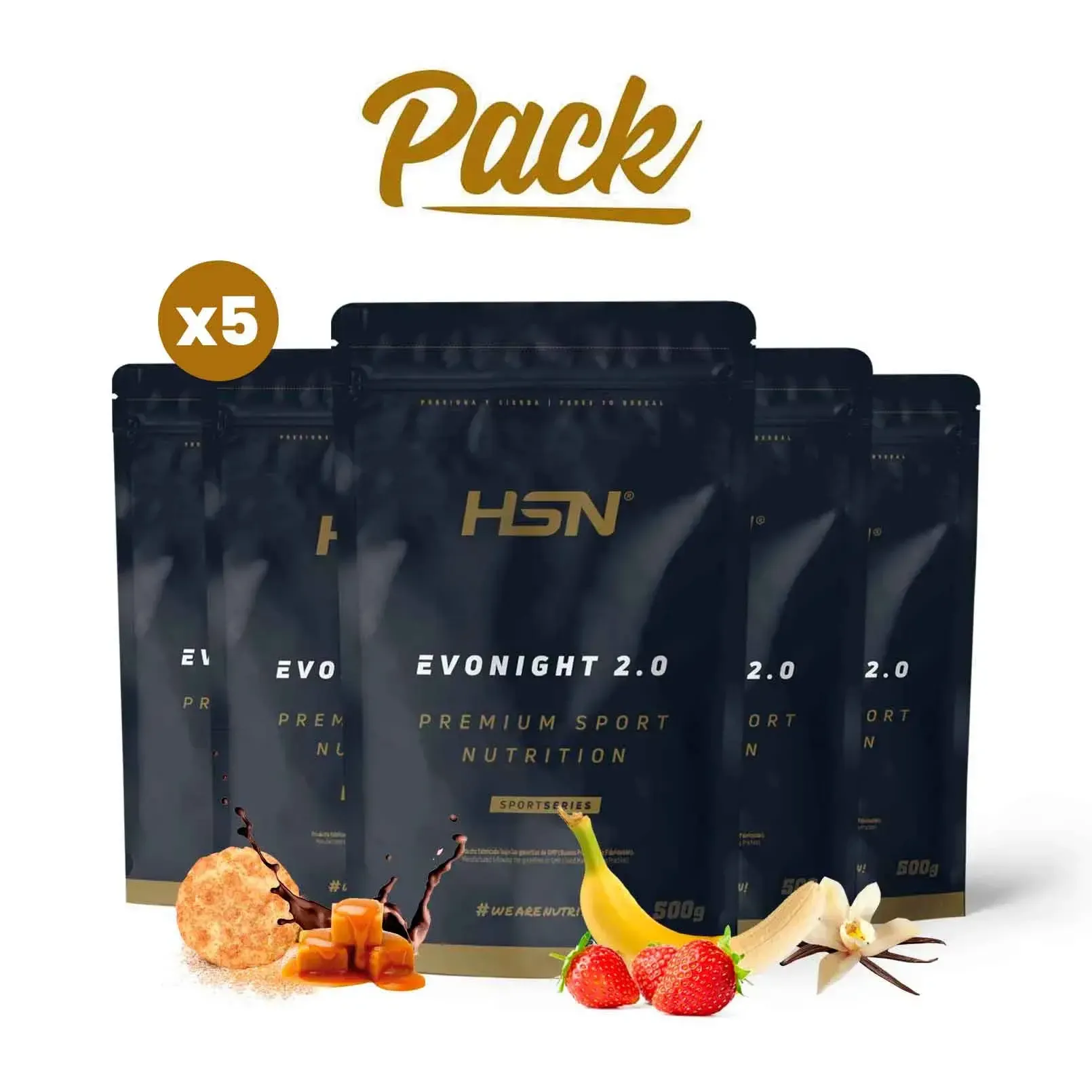 EVONIGHT 2.0 (PROTEÍNAS DE LIBERACIÓN SECUENCIAL) - PACK DEGUSTACIÓN