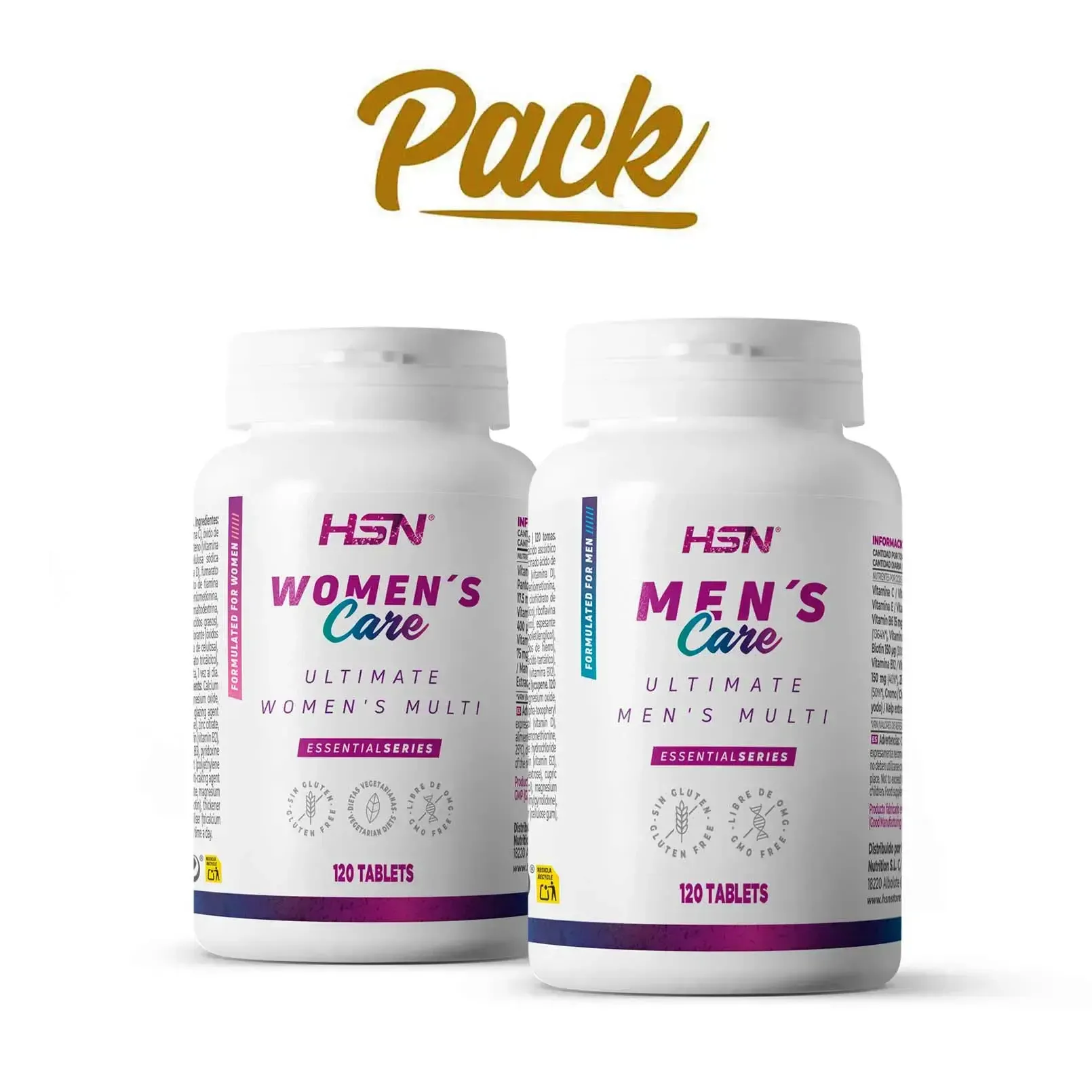 PACK MULTIVITAMÍNICO EN PAREJA