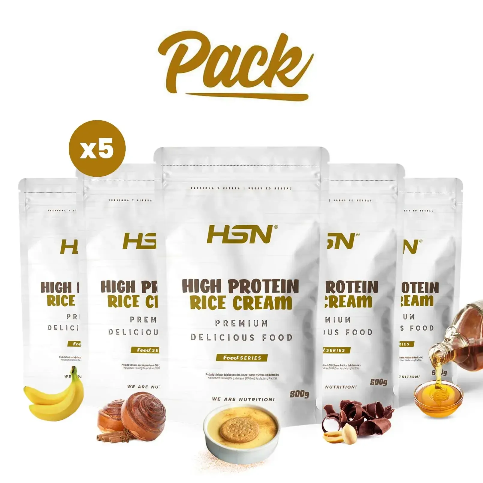 CREME DE ARROZ PROTEICO - PACK DEGUSTAÇÃO