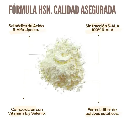 klow coa Ácido R-Alfa Lipoico (Na-R-ALA) 300mg
