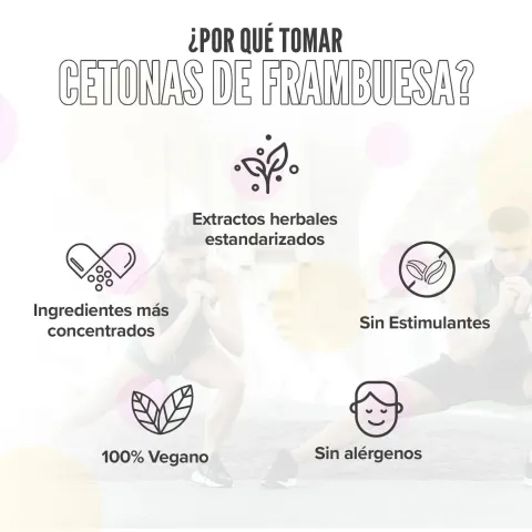 Cetonas de Frambuesa para Adelgazar en Cpsulas