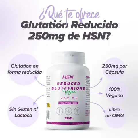 Glutatión Reducido 250mg con Vitamina C y Selenio