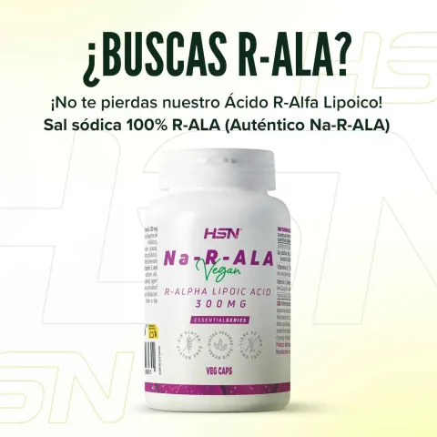 Ácido R-Alfa Lipoico (Na-R-ALA) 300mg