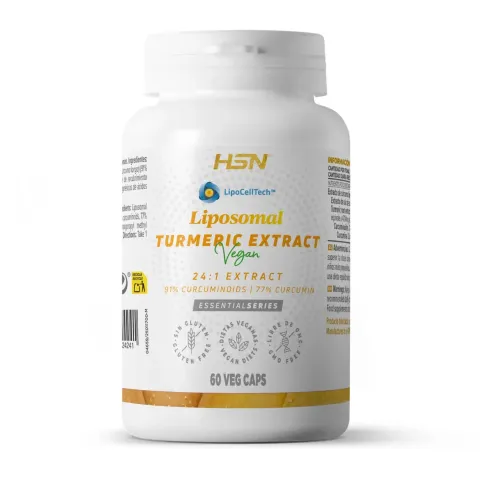 EXTRACTO DE CÚRCUMA LIPOSOMADA (LipoCellTech™) (24:1) 280mg - 60 veg caps