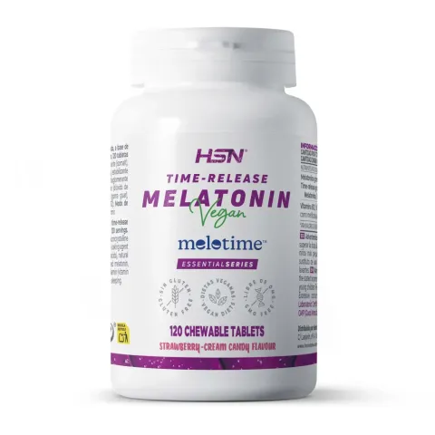 MELATONINA MASTICABLE LIBERACIÓN SECUENCIAL (Melotime™) (1,9mg MELATONINA) - 120 tabletas mastica