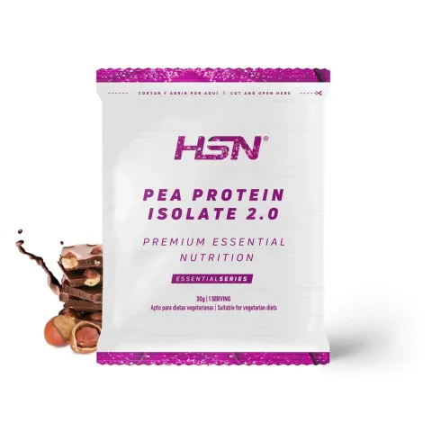 Monodosis prote&iacute;na de guisante aislada 2.0 30g chocolate y avellanas