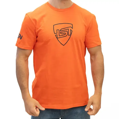Camiseta algod&oacute;n HSN We Are Nutrition naranja - S