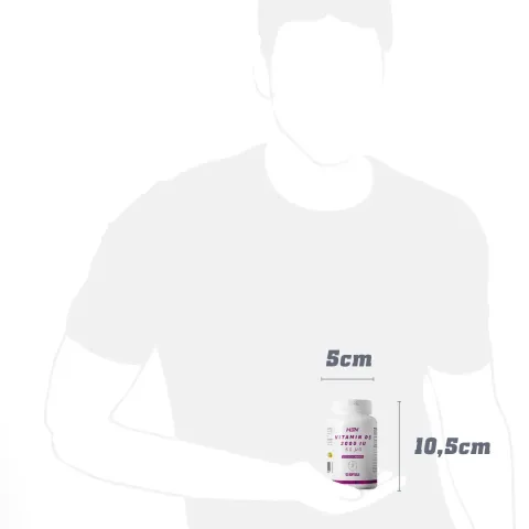 VITAMINA D3 2000UI - 120 perlas