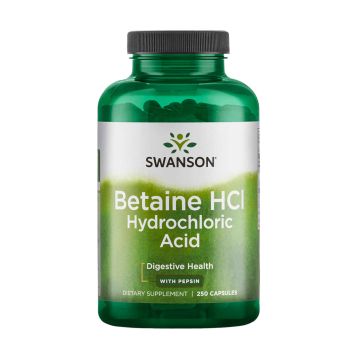 BETAÍNA HCl ÁCIDO CLORHÍDRICO 325mg BETAÍNA HCl ÁCIDO CLORHÍDRICO 325mg