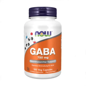 GABA 750mg - 100 veg caps //0089