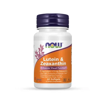 LUTEÍNA + ZEAXANTINA 25mg/5mg - 60 perlas