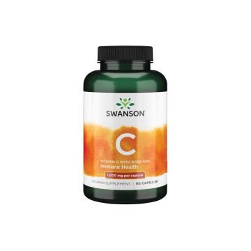 VITAMINA C + ROSA MOSQUETA 1000mg