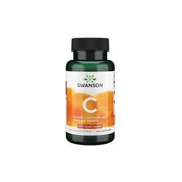 VITAMINA C + ROSA MOSQUETA 500mg