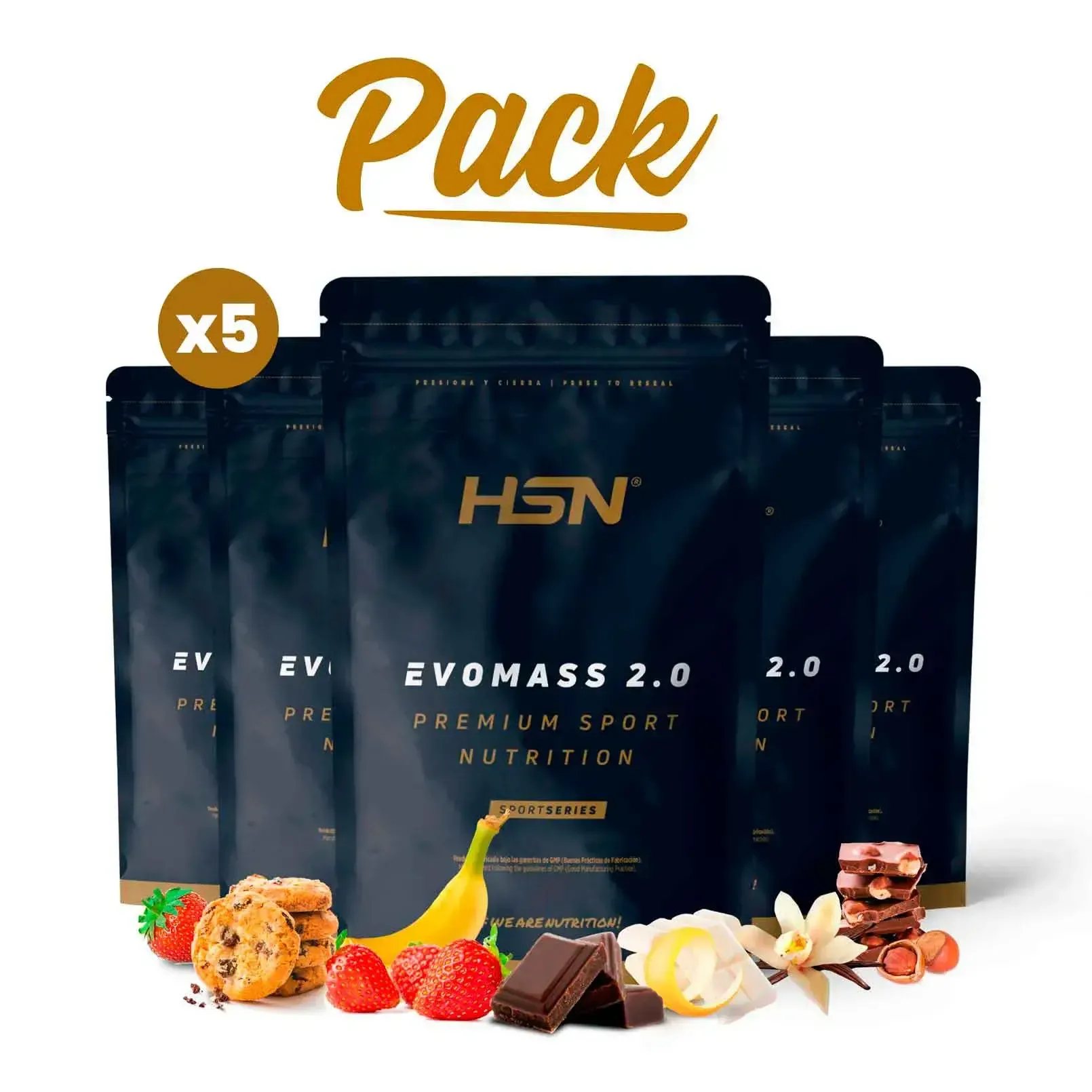 EVOMASS 2.0 (GAINER DI PESO) - PACK DEGUSTAZIONE
