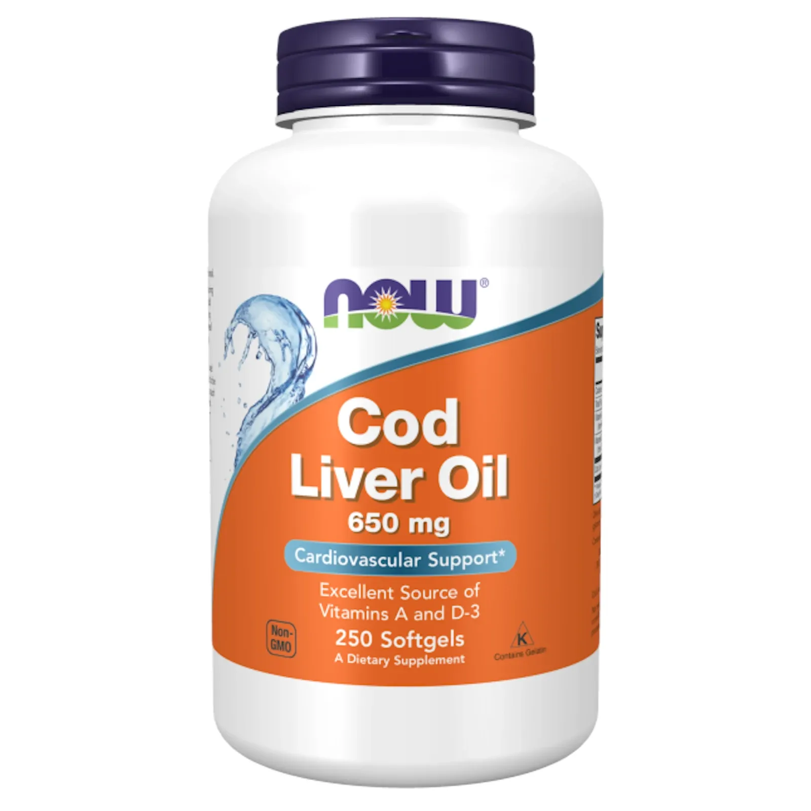 ACEITE DE HÍGADO DE BACALAO 650mg - 250 perlas //1742