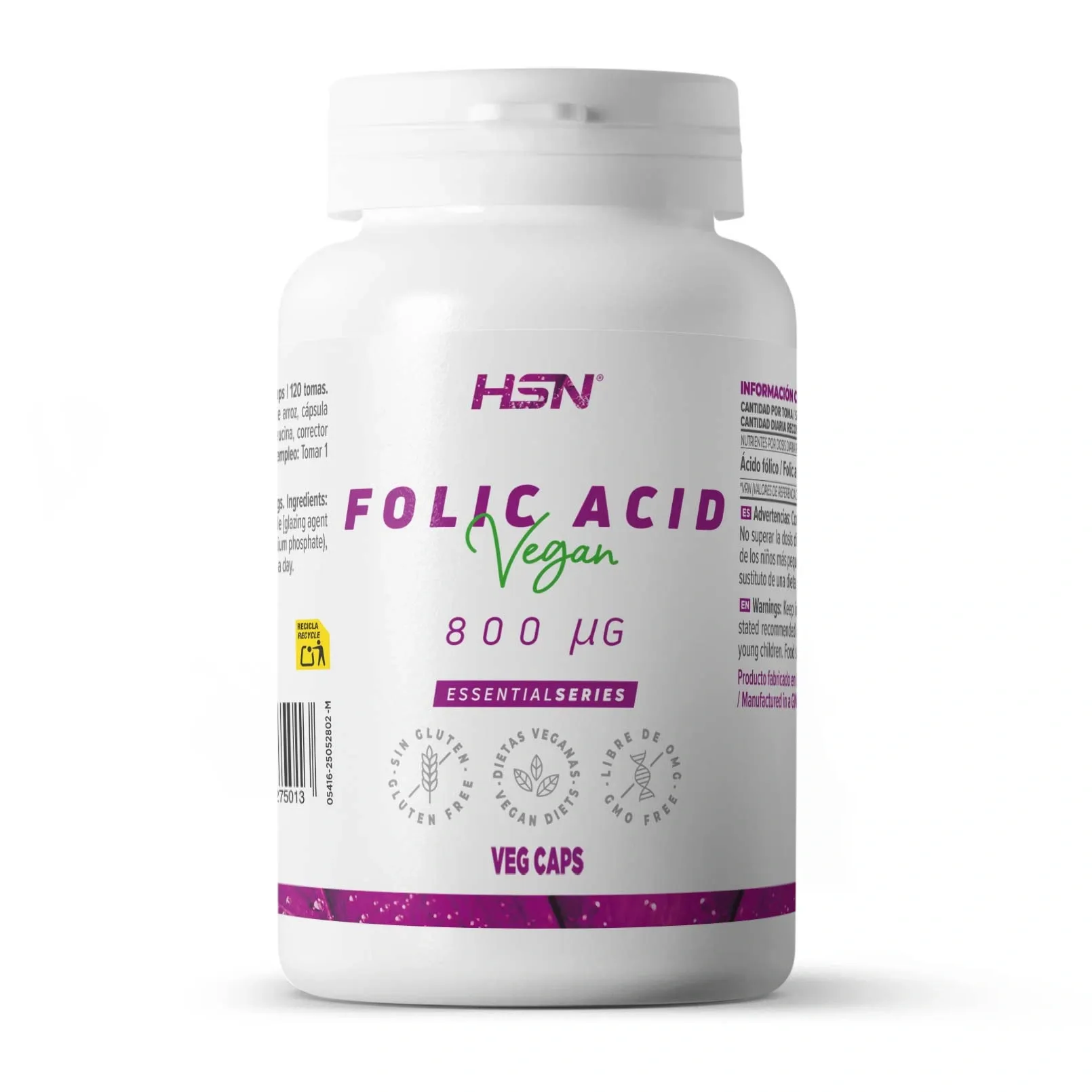 ÁCIDO FÓLICO 800mcg
