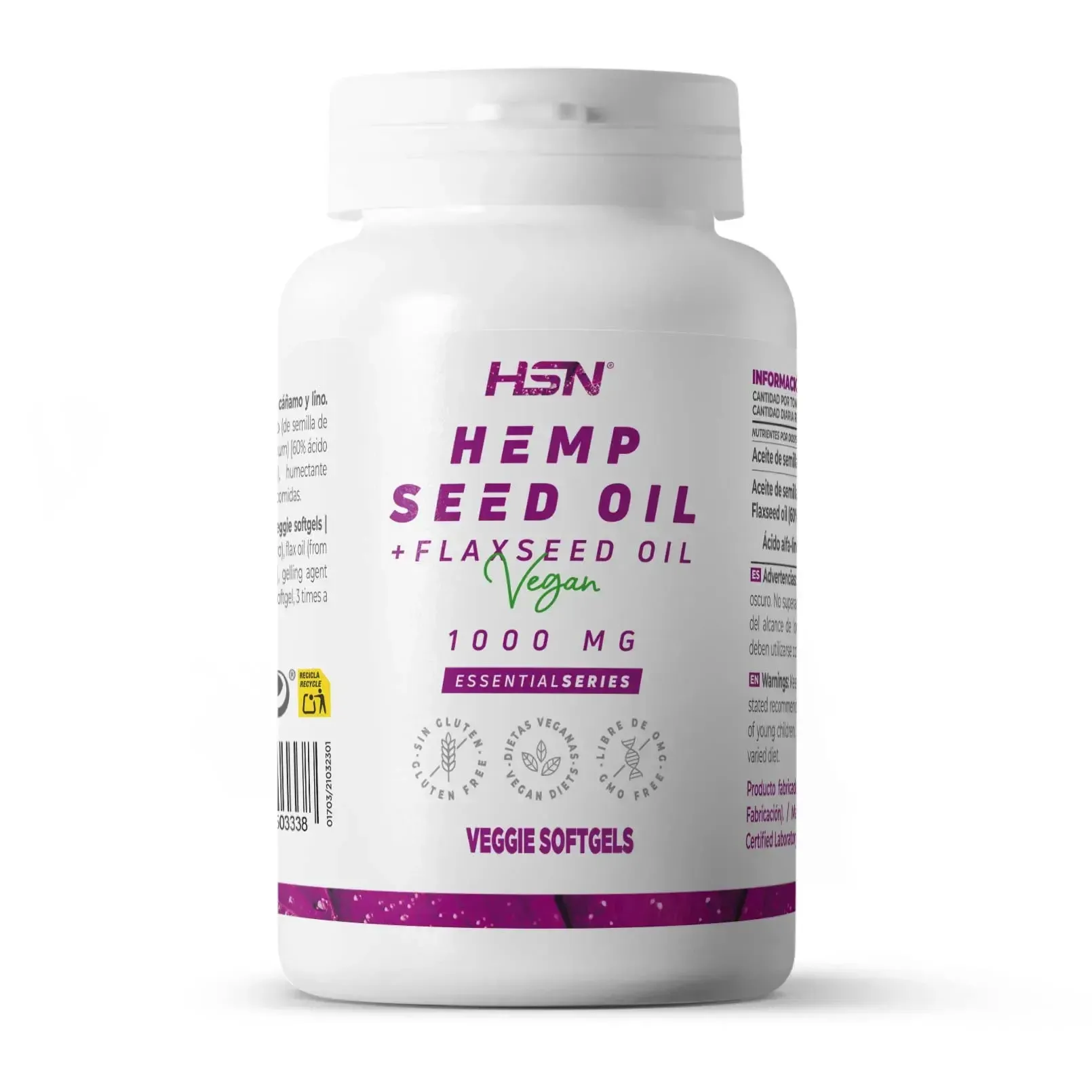 ACEITE DE SEMILLA DE CÁÑAMO 500mg