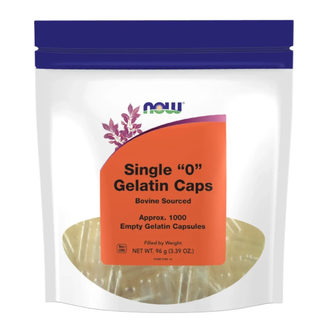 CÁPSULAS DE GELATINA VACÍAS "0"