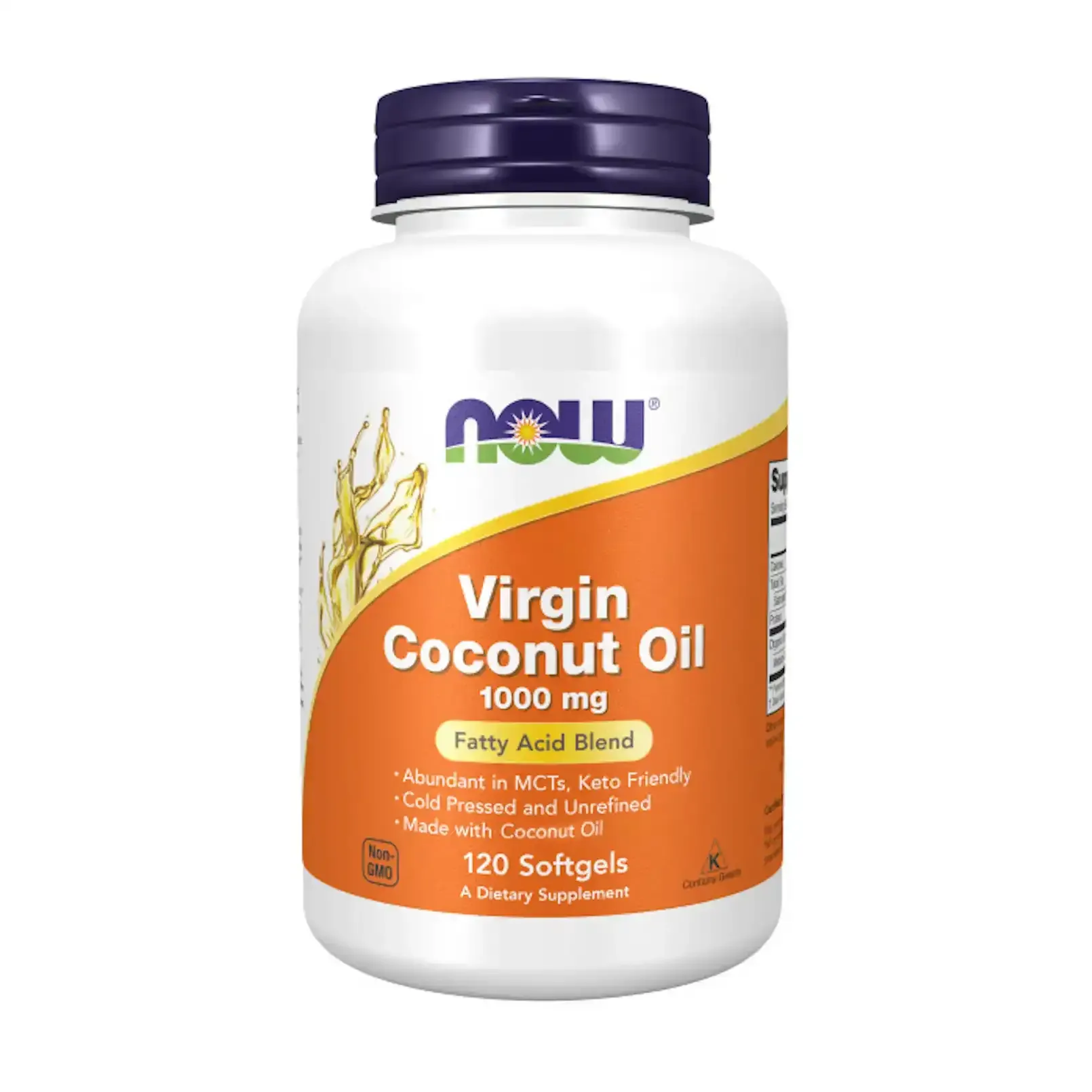 ACEITE DE COCO VIRGEN 1000mg - 120 perlas //1718