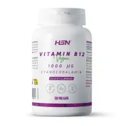VITAMINE B12 (CYANOCOBALAMINE) 1000 mcg - 120 veg caps