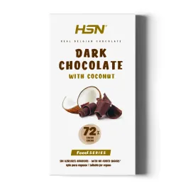 TABLETTE DE CHOCOLAT NOIR ET NOIX DE COCO SANS SUCRE AJOUTÉ - 100g