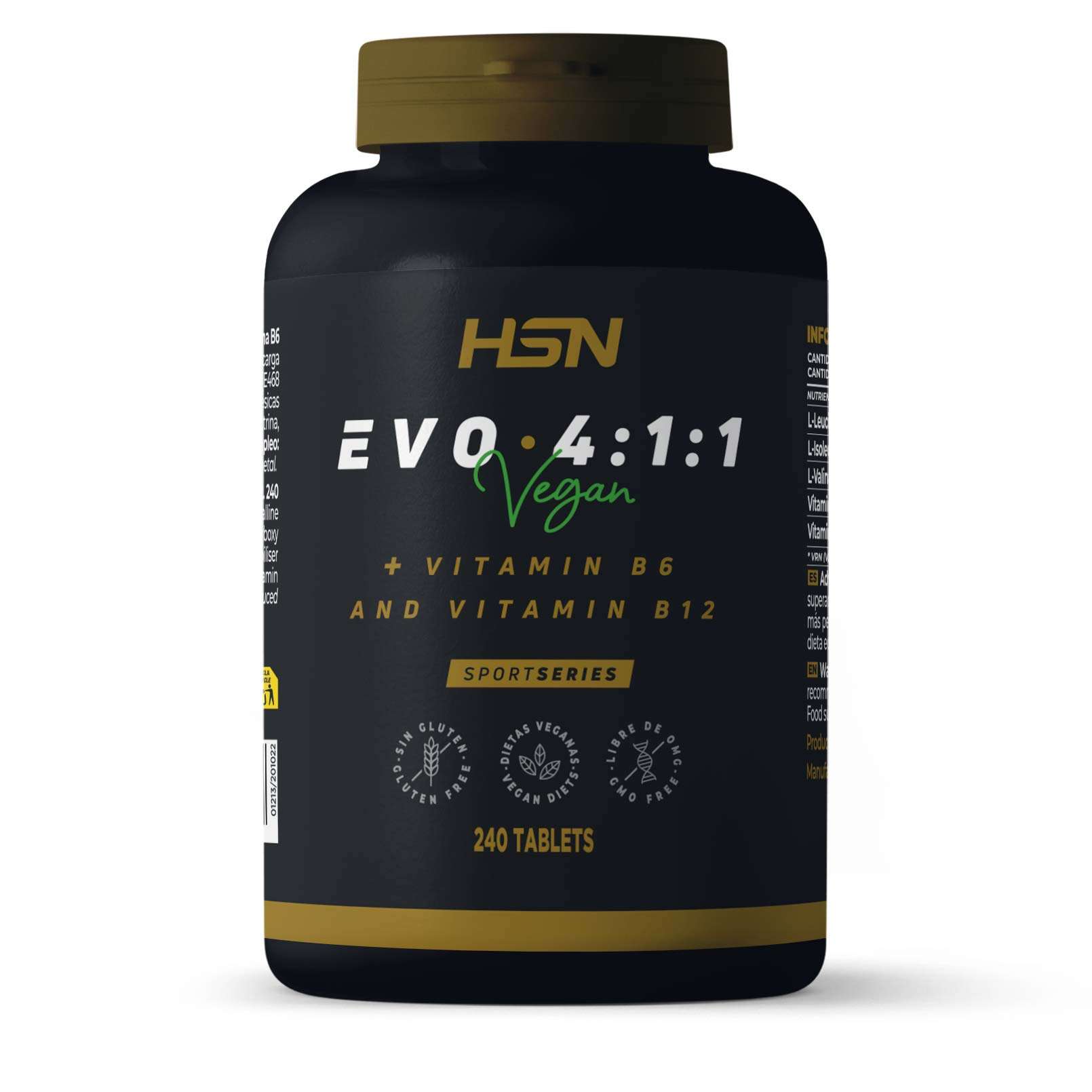 EVO 4:1:1 (BCAA'S 4:1:1 + VITAMINES B6 ET B12)