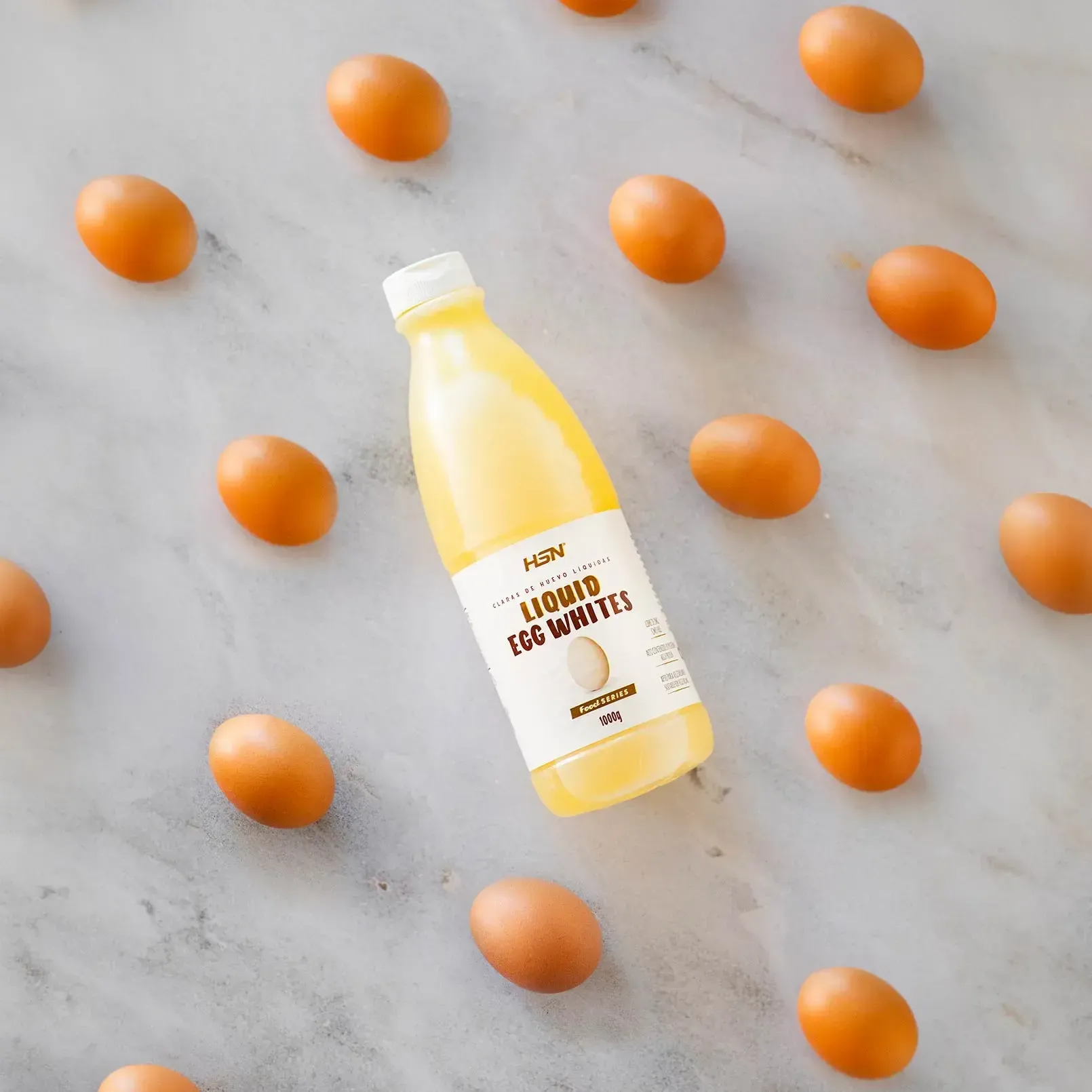 LIOT Eiweiß 6x1 Liter - Pasteurisiertes Flüssiges Eiklar Ohne Zusatzstoffe