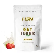 INSTANT OATS - HAFERMEHL 1 kg WEIßE SCHOKOLADE-ERDBEERE