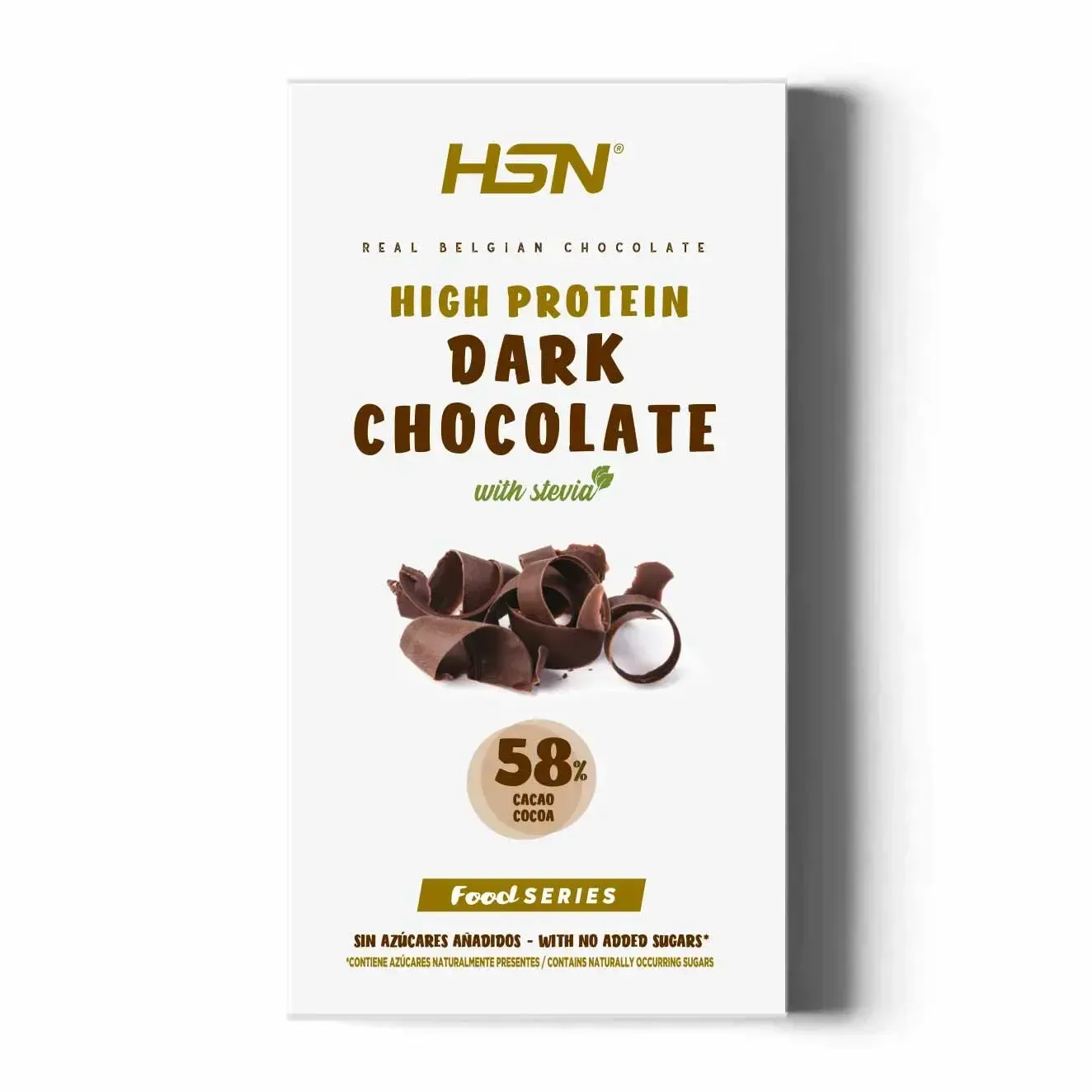 DUNKLE SCHOKOLADENTAFEL HIGH PROTEIN MIT STEVIA (OHNE ZUCKER)