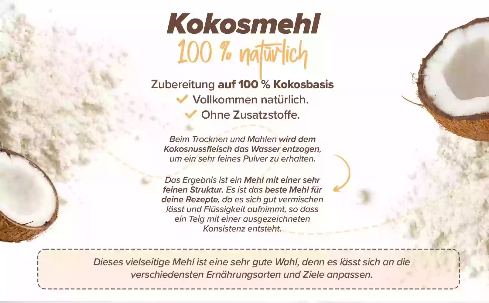 Fplus 2 Kokosmehl