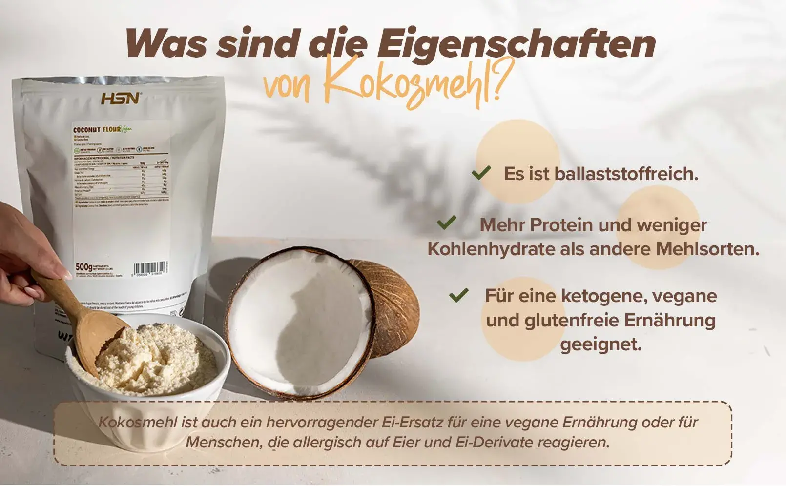 Fplus 3 Kokosmehl