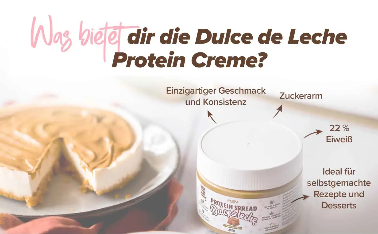 Fplus 4 Dulce de Leche-Proteincreme