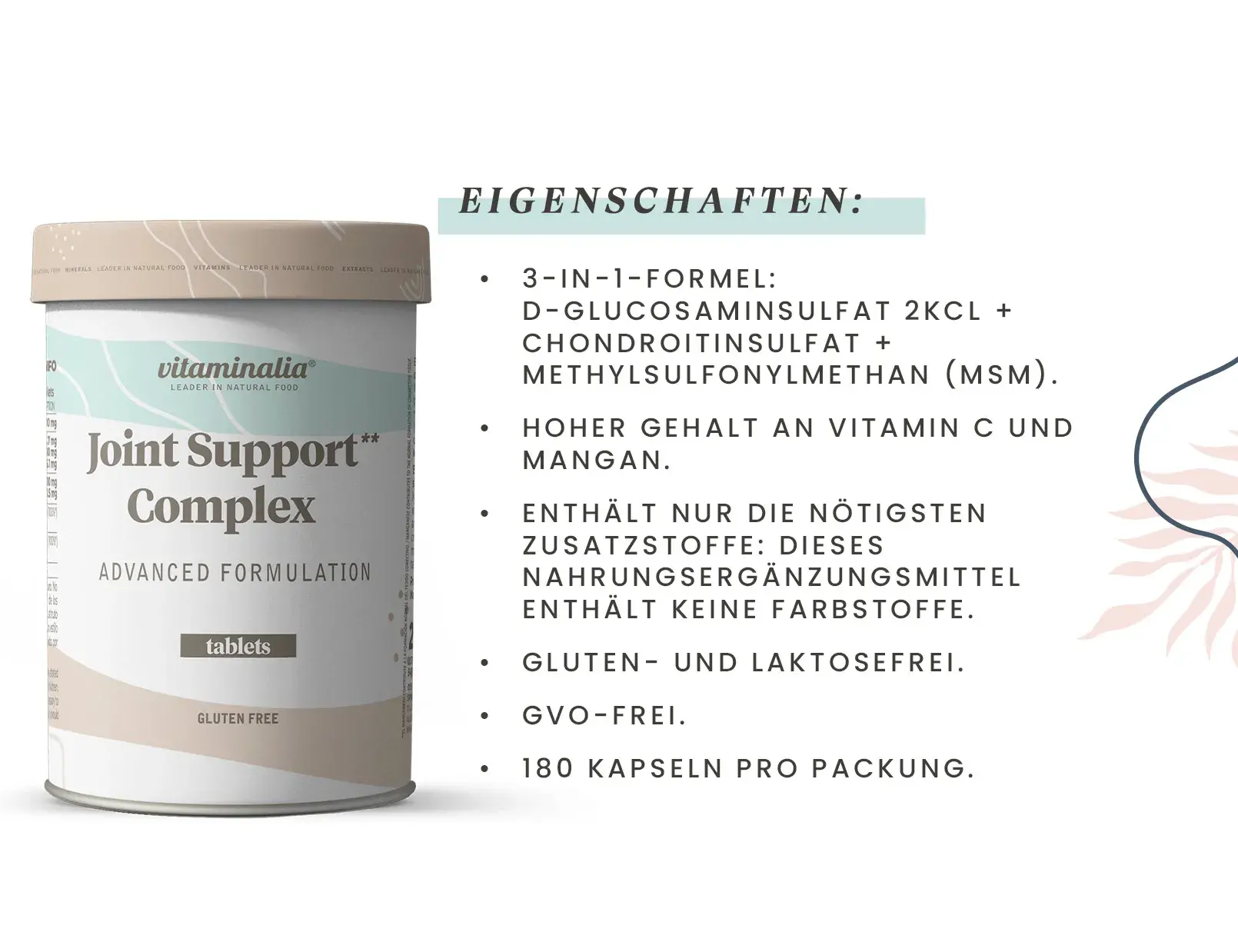 Fplus 2 Vitaminalia Gelenkunterstützungskomplex 
