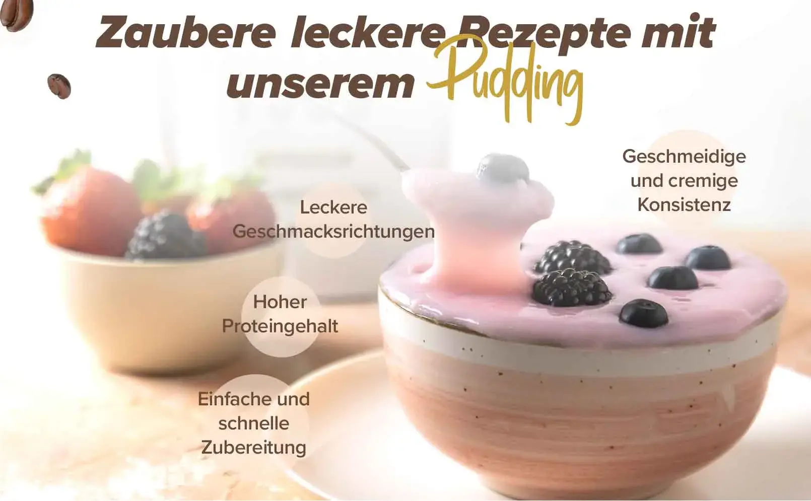 Fplus 4 Protein-Pudding