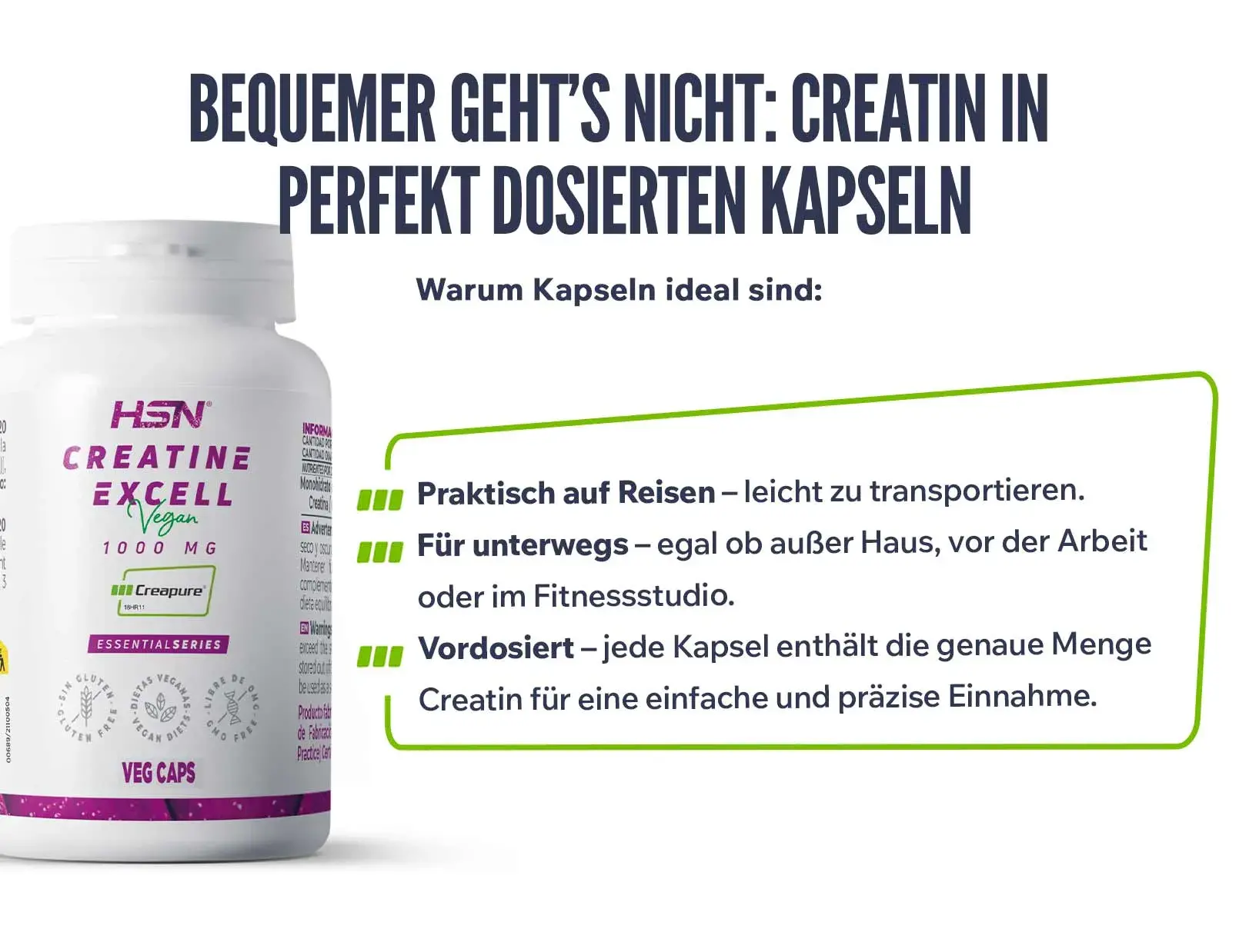 Fplus 5 Creatina Excell 1000mg