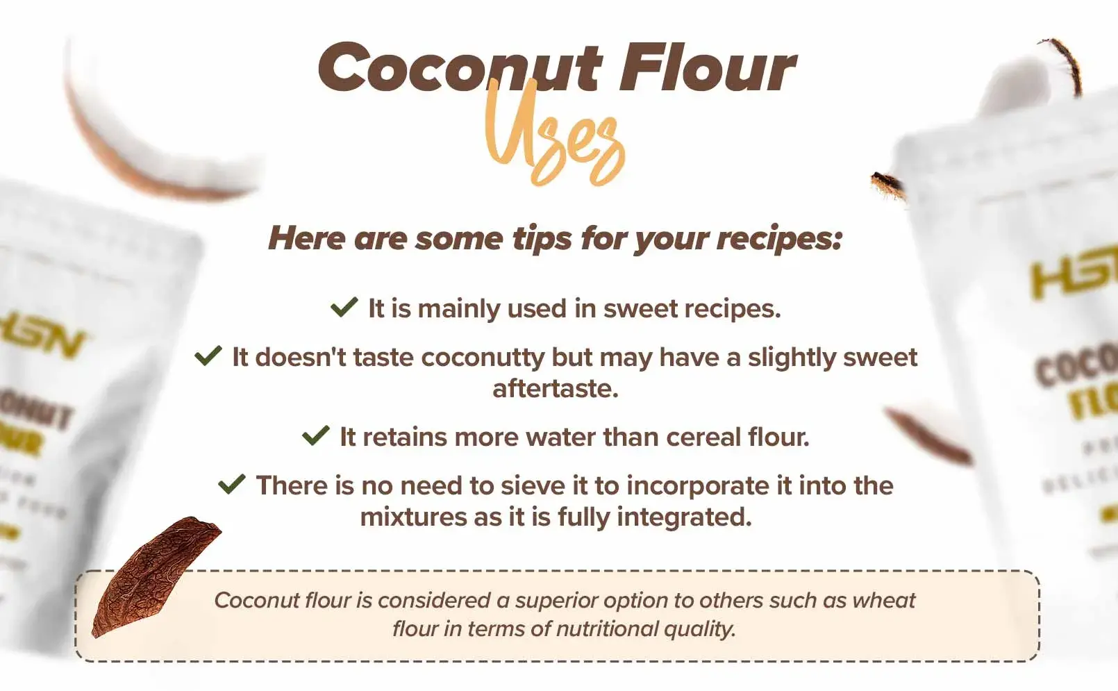 Fplus 4 Coconut Flour