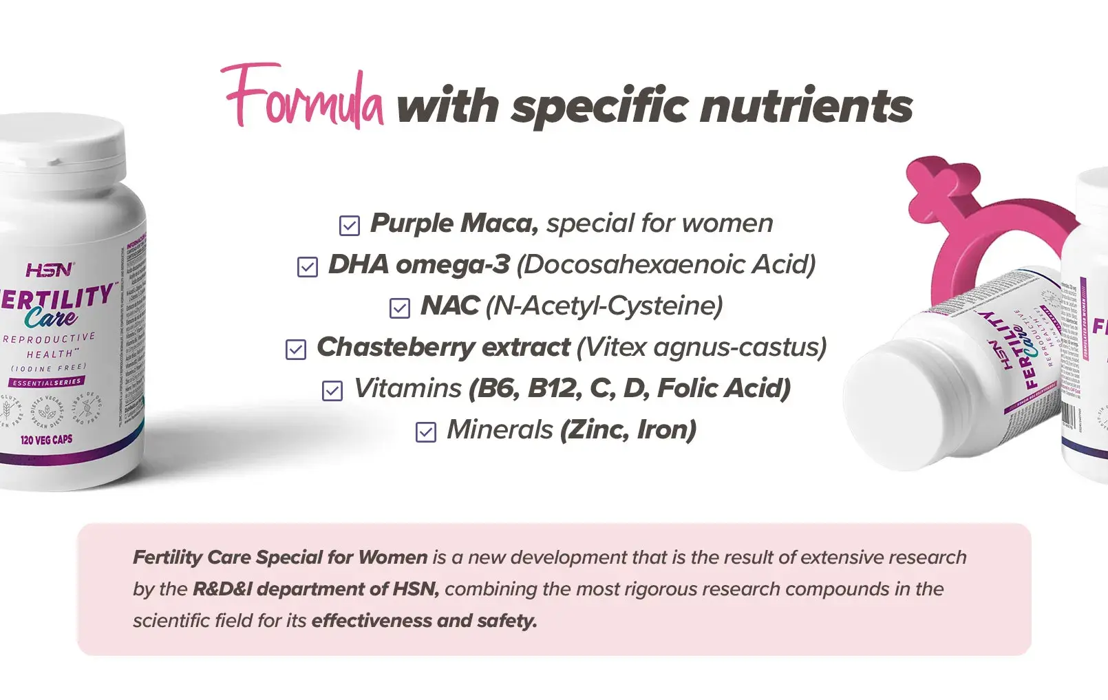 Fplus 2 Fertility Care Special Women Iodine-Free