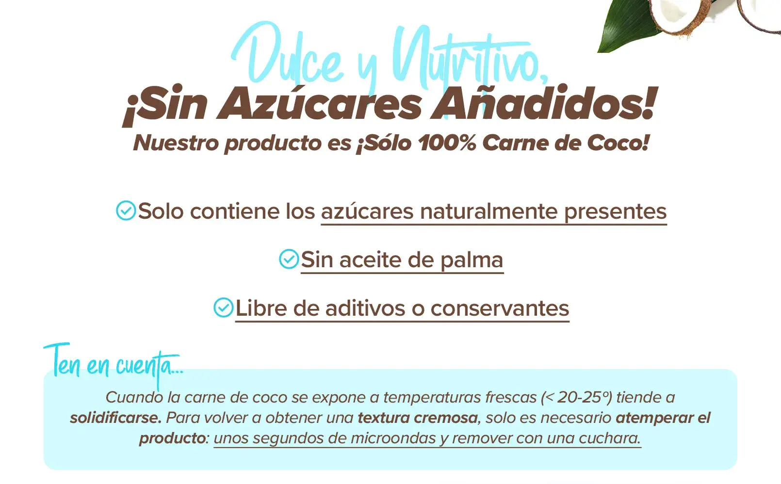 Fplus 3 Crema de coco