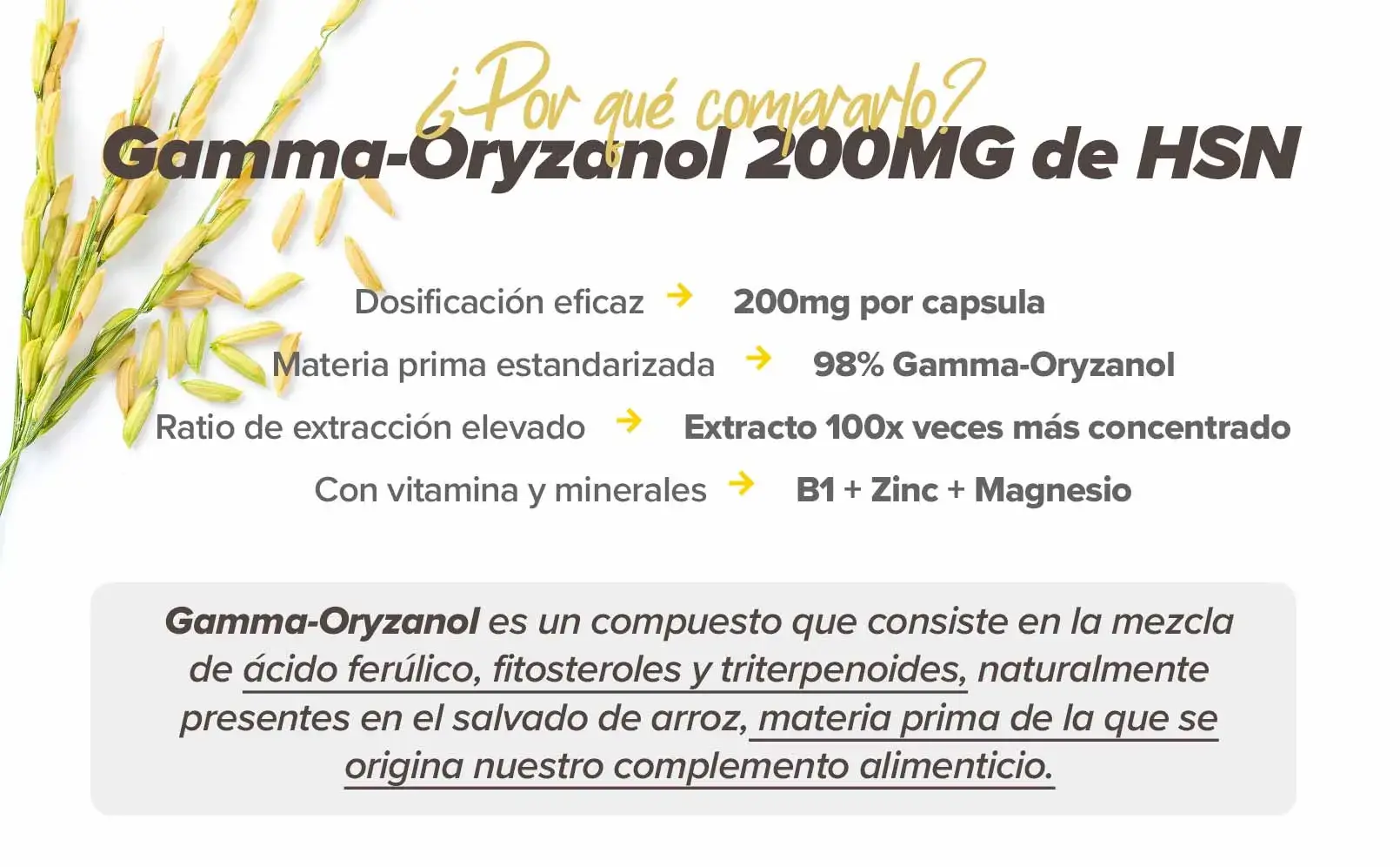 Fplus 3 Gamma Oryzanol