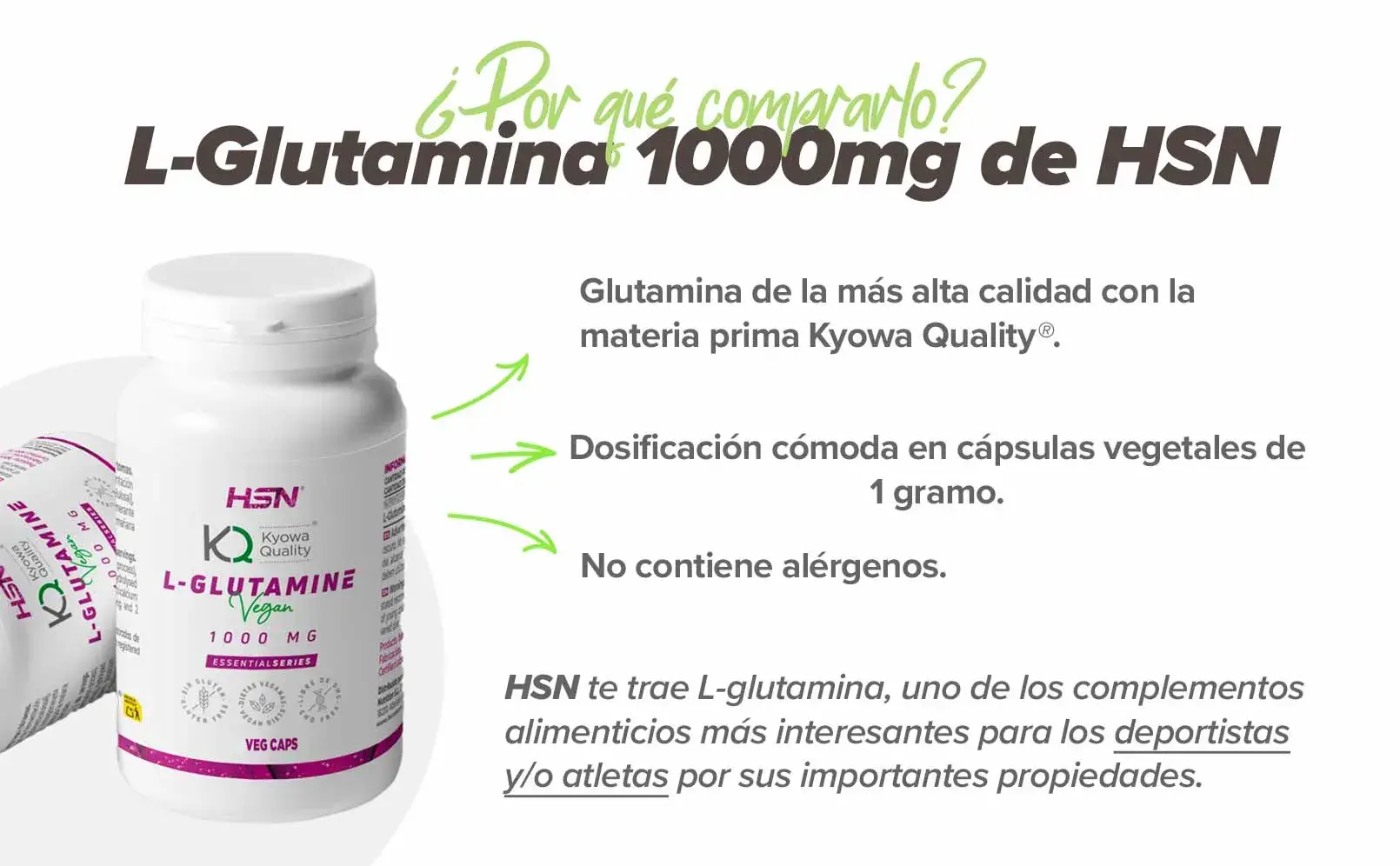 Fplus 3 Glutamina Kyowa Caps