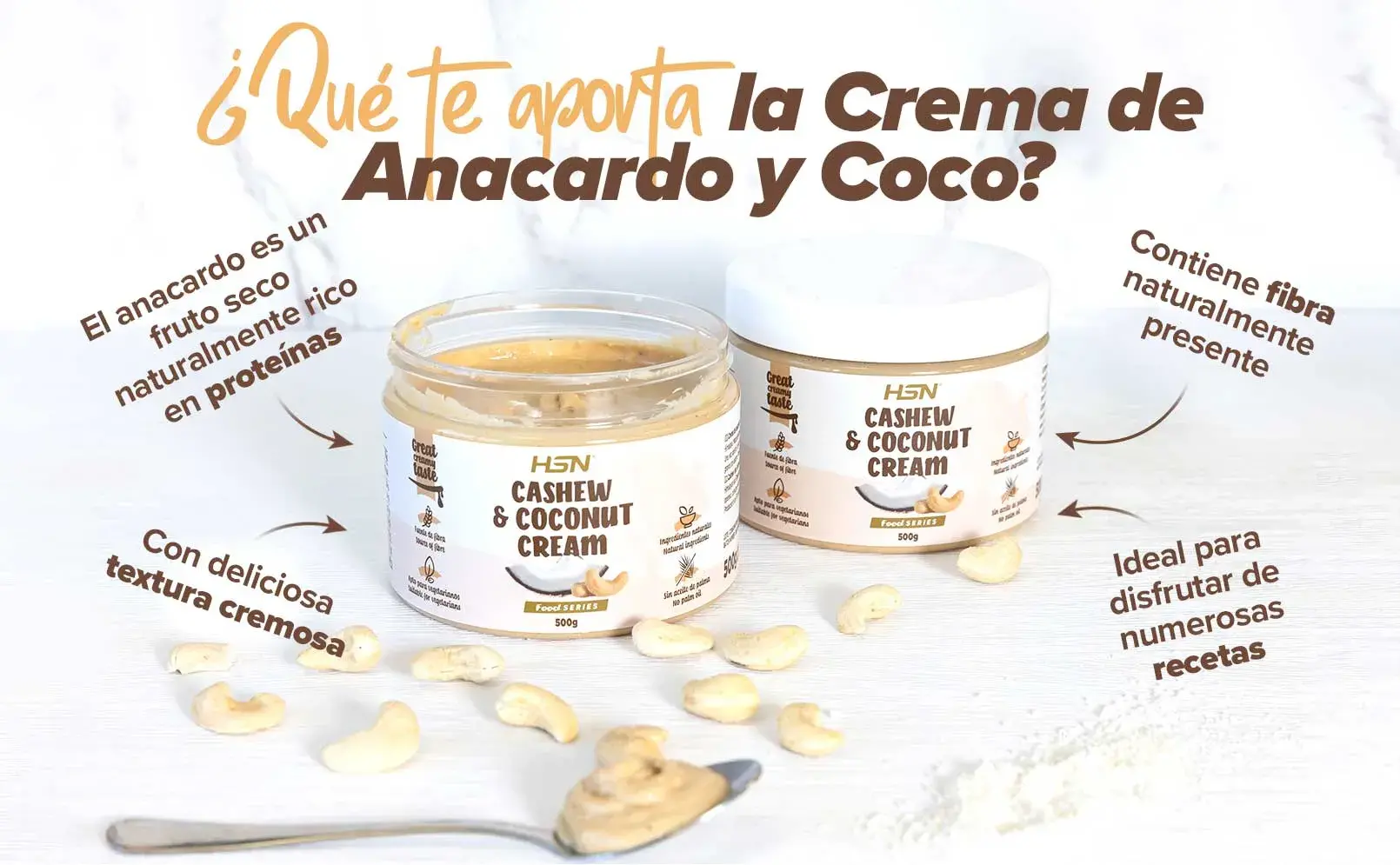 Fplus 4 Crema de Anacardo y Coco