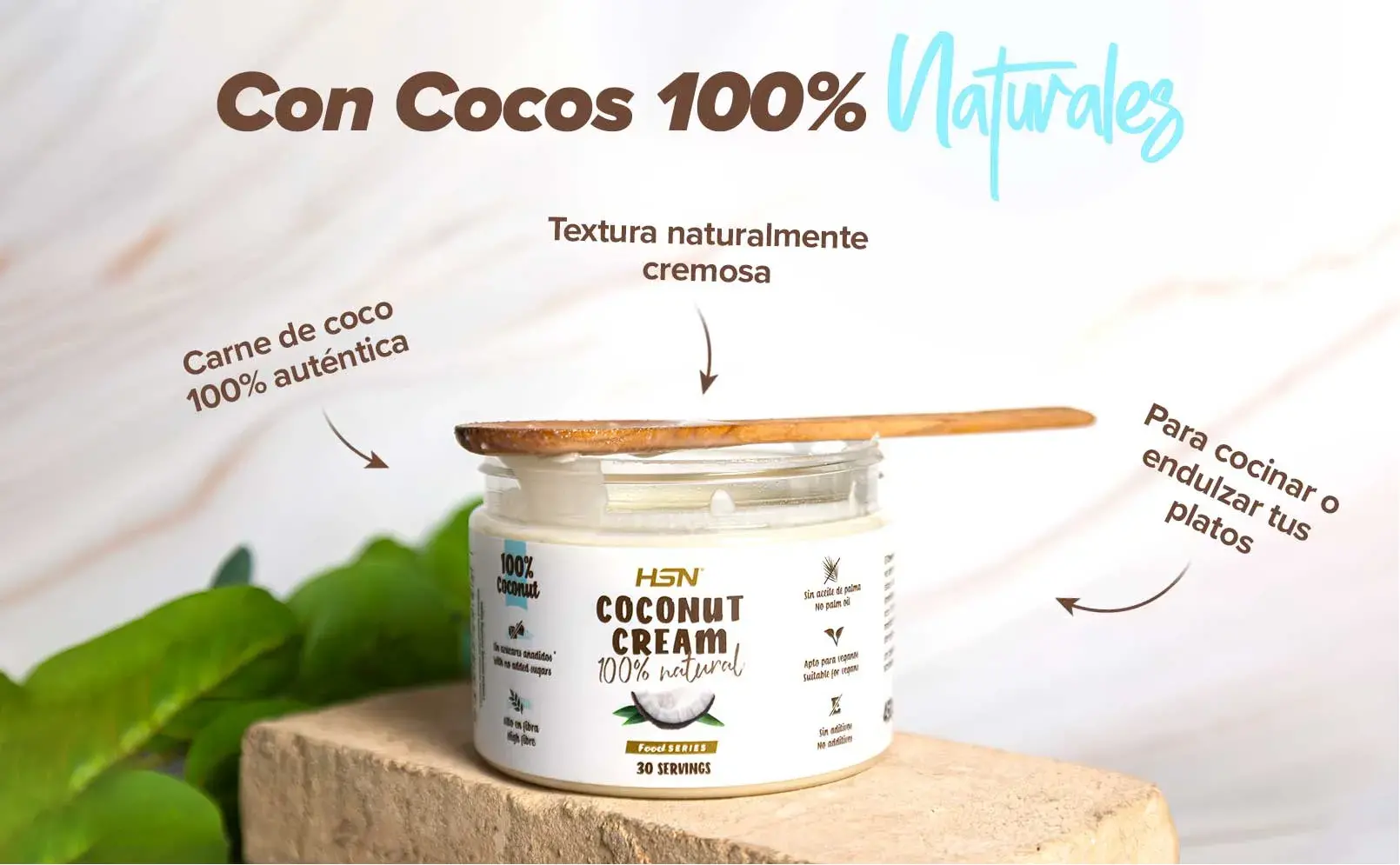 Fplus 4 Crema de coco