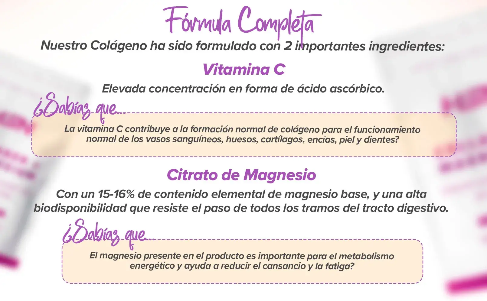 Fplus 4 Colageno Magnesio en Polvo