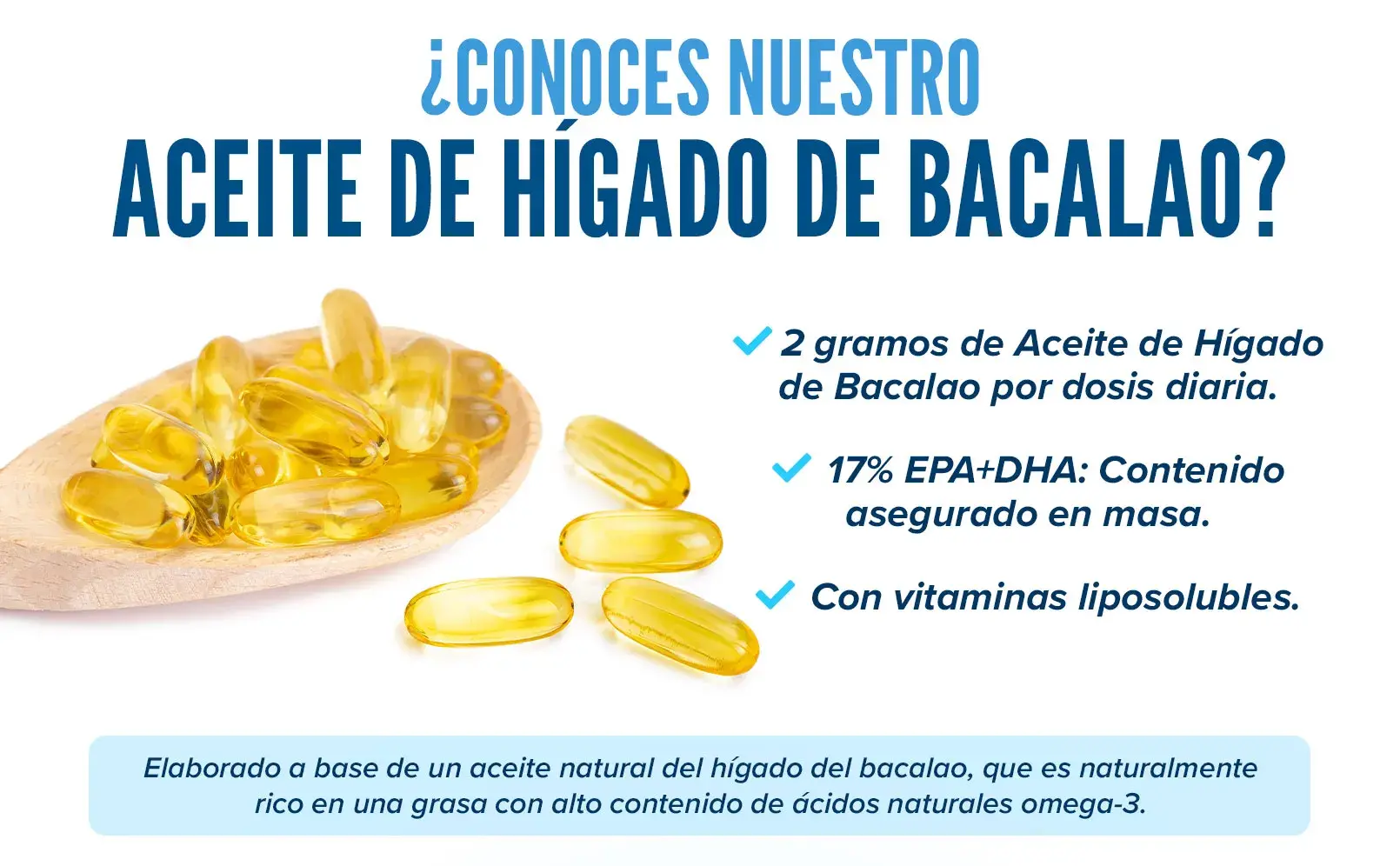 Fplus 2 Aceite de Hígado de Bacalao