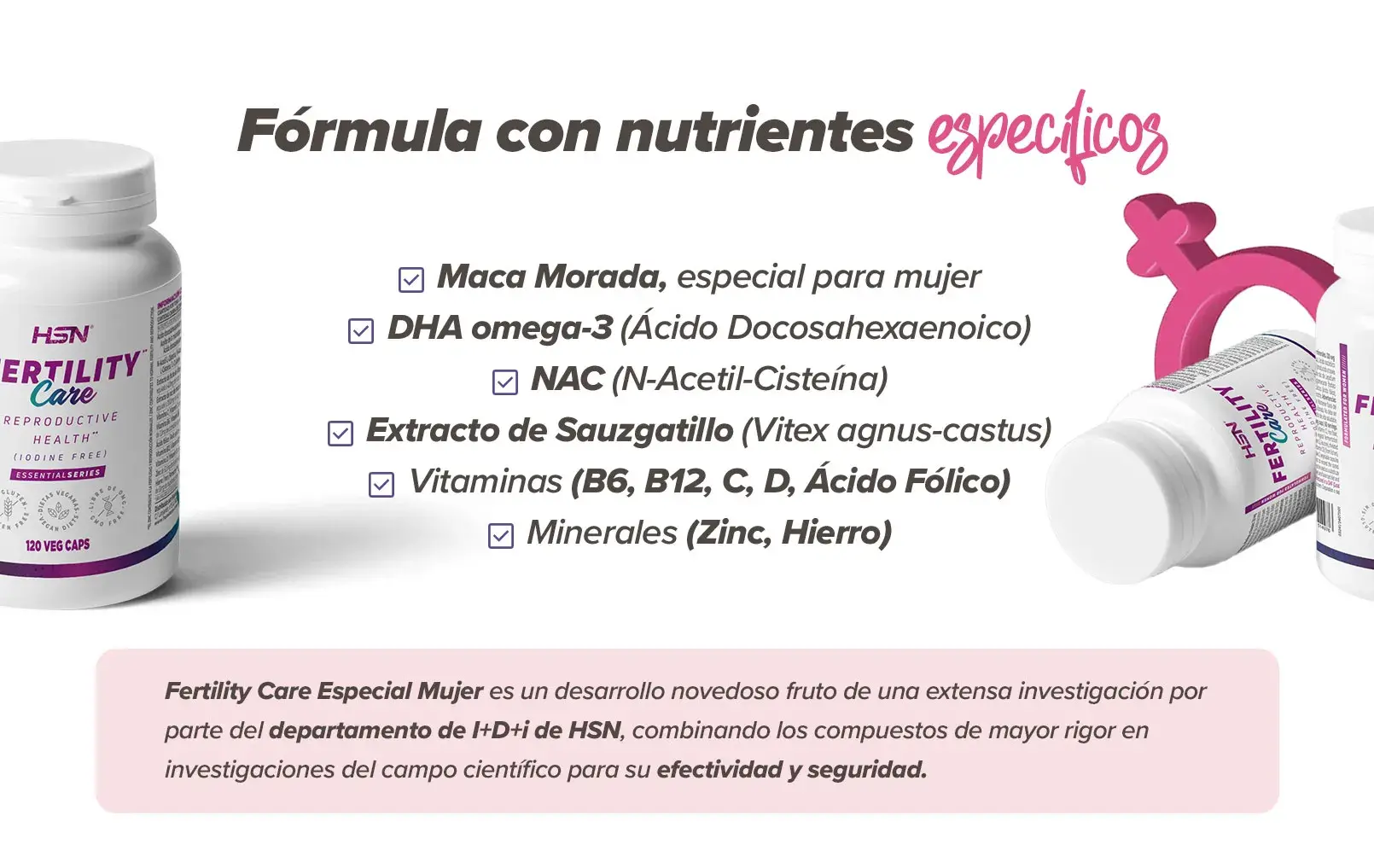 Fplus 2 Fertility Care Mujer Sin Yodo