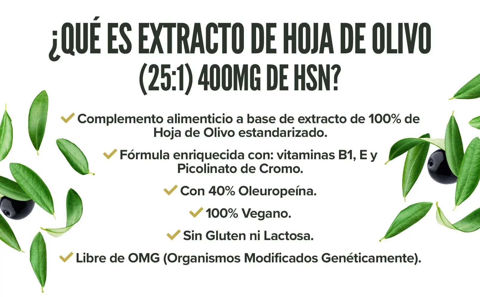 Fplus 2 Extracto de Hoja de Olivo