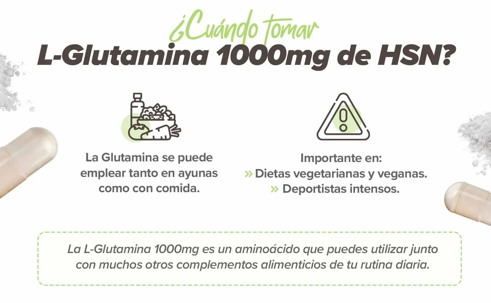 Fplus 3 L-Glutamina 1000mg