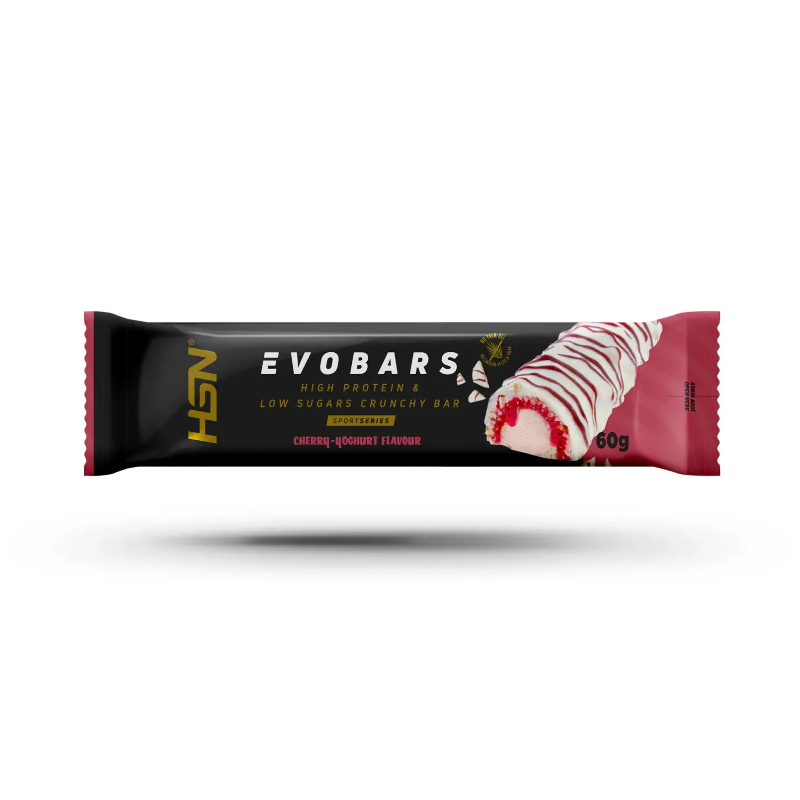 EVOBARS (PROTEIN BAR) 60g CEREZA-YOGUR