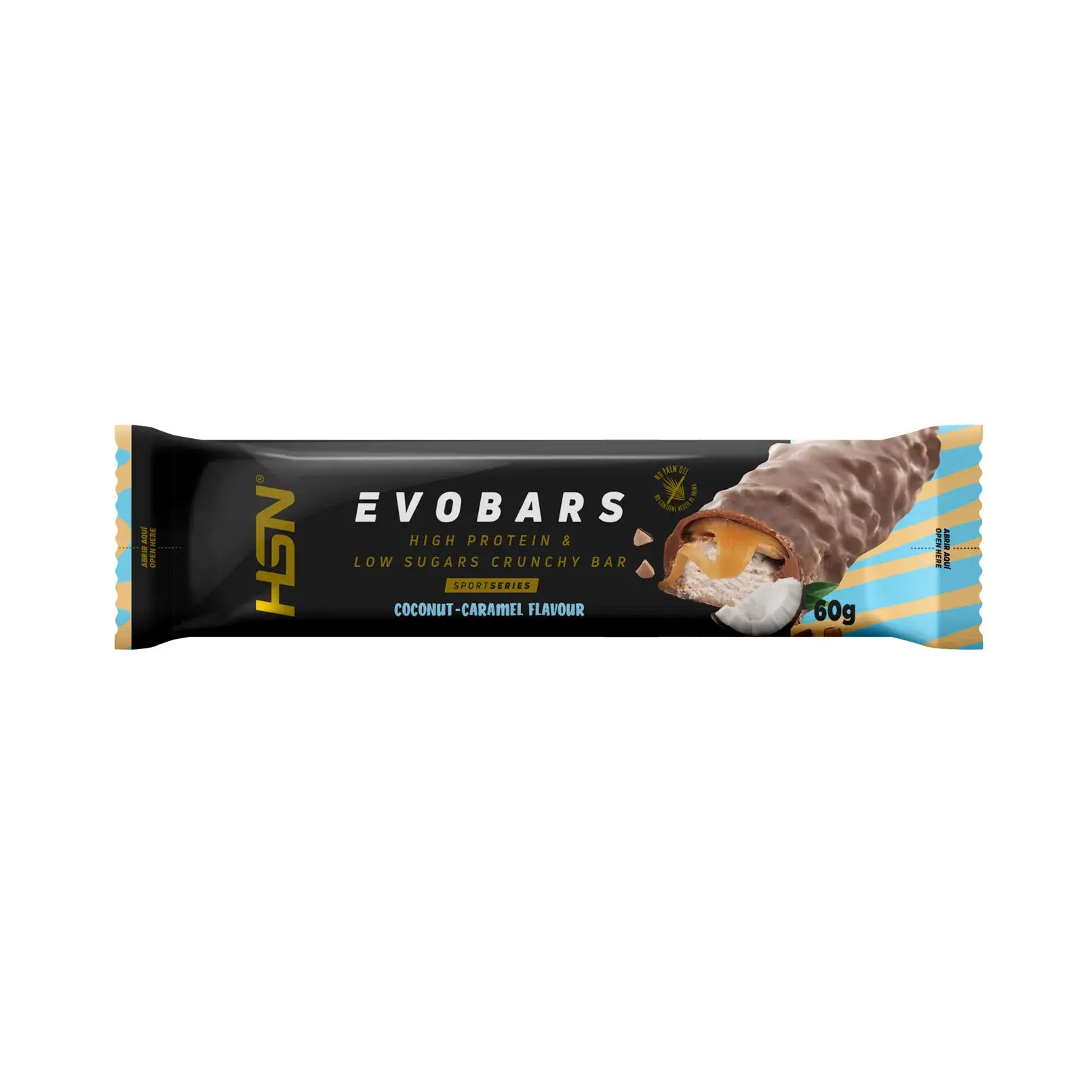 EVOBARS (PROTEIN BAR) 60g COCO-CARAMELO