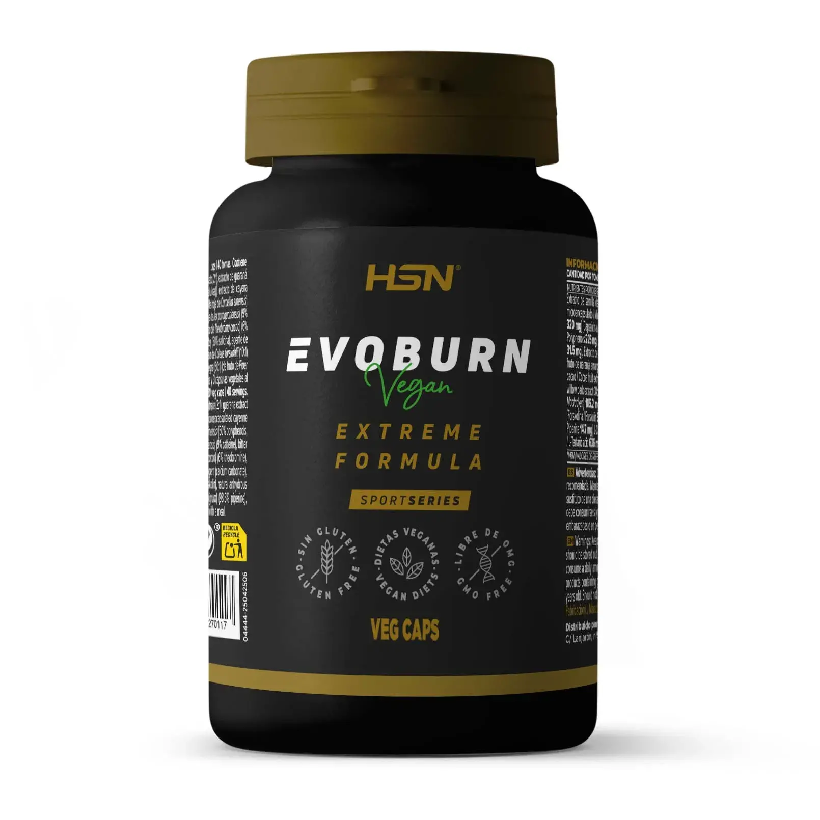 Evoburn 120 veg caps SportSeries